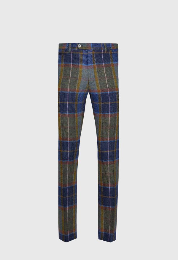 Paul Stuart Blue Plaid Pant, image 1
