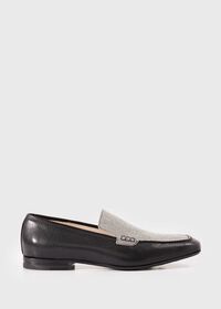 Paul Stuart Paris II Leather and Fabric Loafer, thumbnail 1