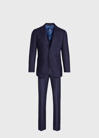 Paul Stuart Navy Stripe Suit, thumbnail 1