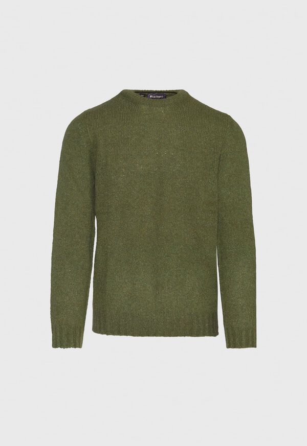 Paul Stuart Boucle Crewneck Sweater