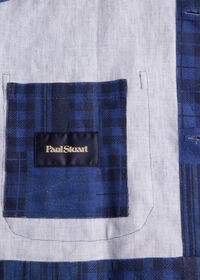 Paul Stuart Patchwork Printed Linen Shirt Jacket, thumbnail 3