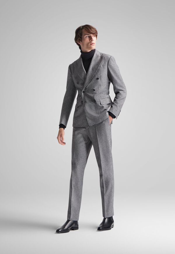 FW21 Paul Stuart Catalog Double Breasted Houndstooth Suit Look, image 1