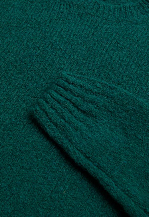 Paul Stuart Wool Blend Boucle Crewneck Sweater, image 2