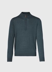 Paul Stuart Merino Wool Quarter Zip Sweater, thumbnail 1