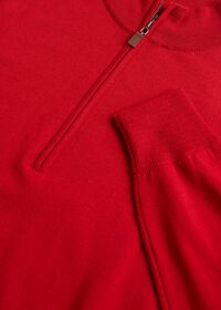 Paul Stuart Merino Wool Quarter Zip Sweater, thumbnail 2