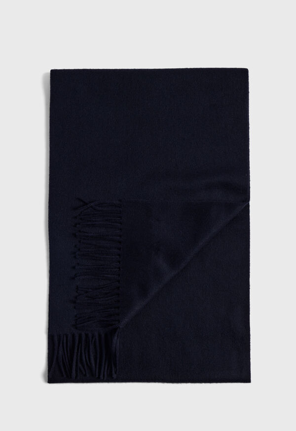 Paul Stuart Cashmere Scarf with Fringe, image 4