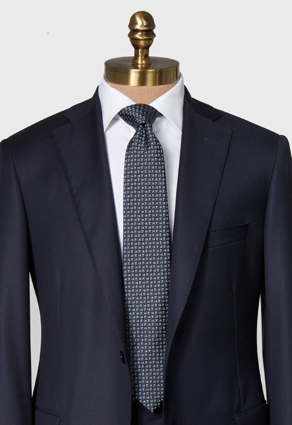 Paul Stuart Woven Mini Paisley Tie, image 2