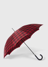 Paul Stuart Black Watch Plaid Umbrella, thumbnail 1