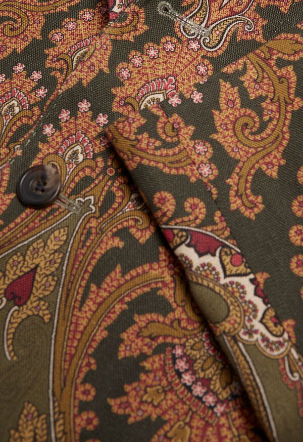 Paul Stuart Paisley Print Soft Jacket, image 2
