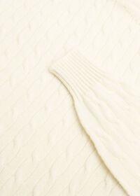 Paul Stuart Scottish Cashmere Cable Knit Turtleneck, thumbnail 6