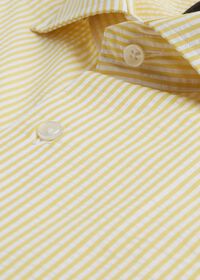 Paul Stuart Cotton Seersucker Bengal Stripe Sport Shirt, thumbnail 4