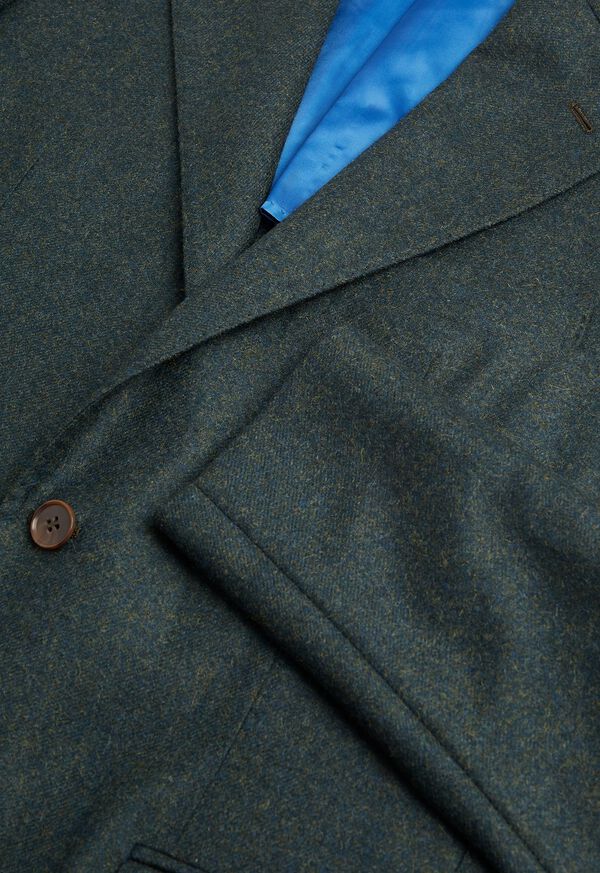 Paul Stuart Olive Cashmere Blend Jacket, image 2