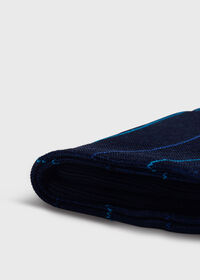 Paul Stuart Cotton Horizontal Stripe Sock, thumbnail 2