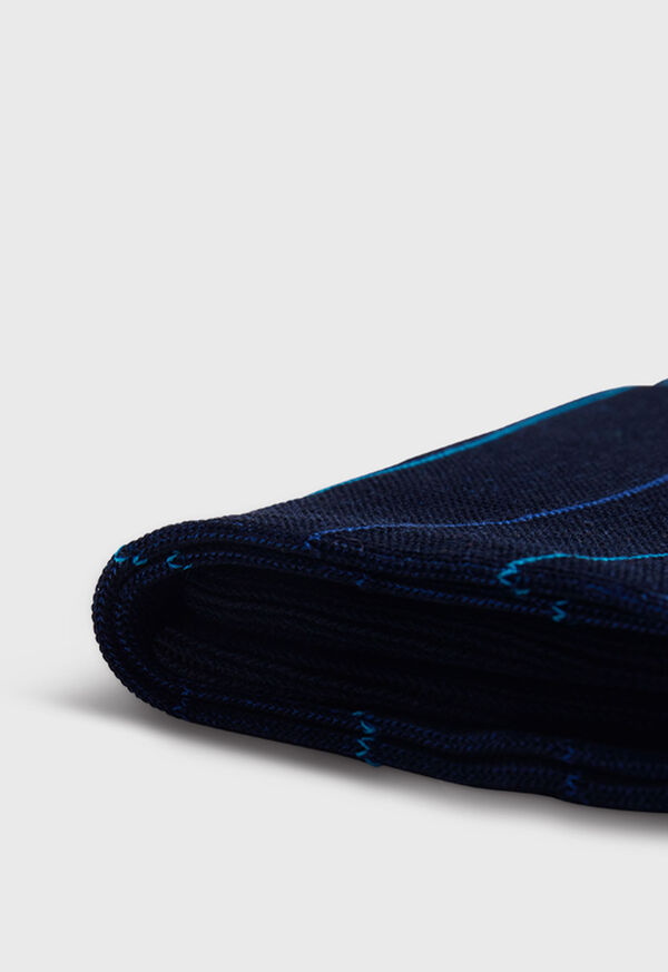 Paul Stuart Cotton Horizontal Stripe Sock, image 2