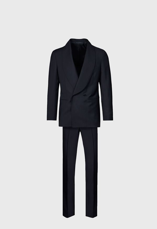 Paul Stuart Wool Double Breasted Shawl Collar Tuxedo, image 1