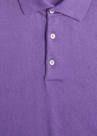 Paul Stuart Cotton Knit Polo Shirt, thumbnail 3