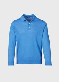 Paul Stuart Linen & Cotton Polo Shirt, thumbnail 1