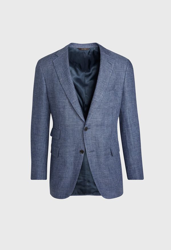 Paul Stuart Plaid Blue Sport Jacket, image 1