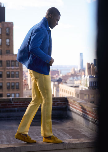 Paul Stuart Linen & Cotton Five Pocket Pant