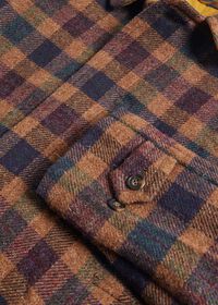 Paul Stuart Shetland Wool A-Line Coat, thumbnail 3