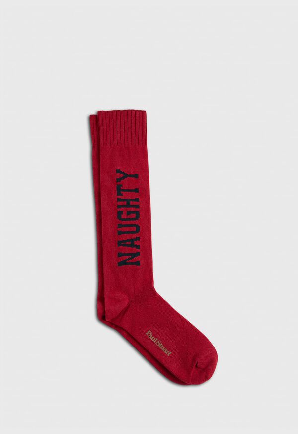 Paul Stuart Naughty & Nice Socks, image 1