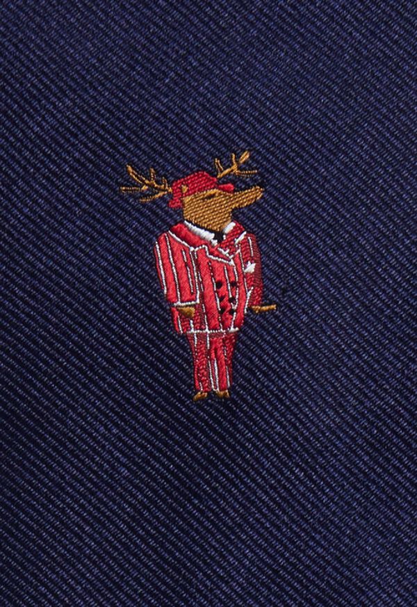 Paul Stuart Holiday Prancer Reindeer Tie, image 2