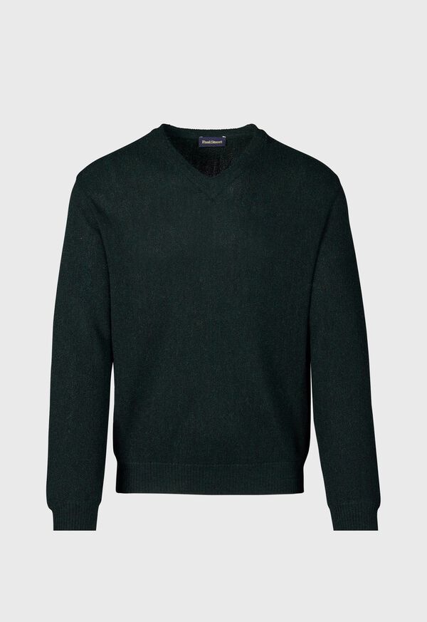 Paul Stuart Classic Alpaca Links V-Neck Sweater, image 16