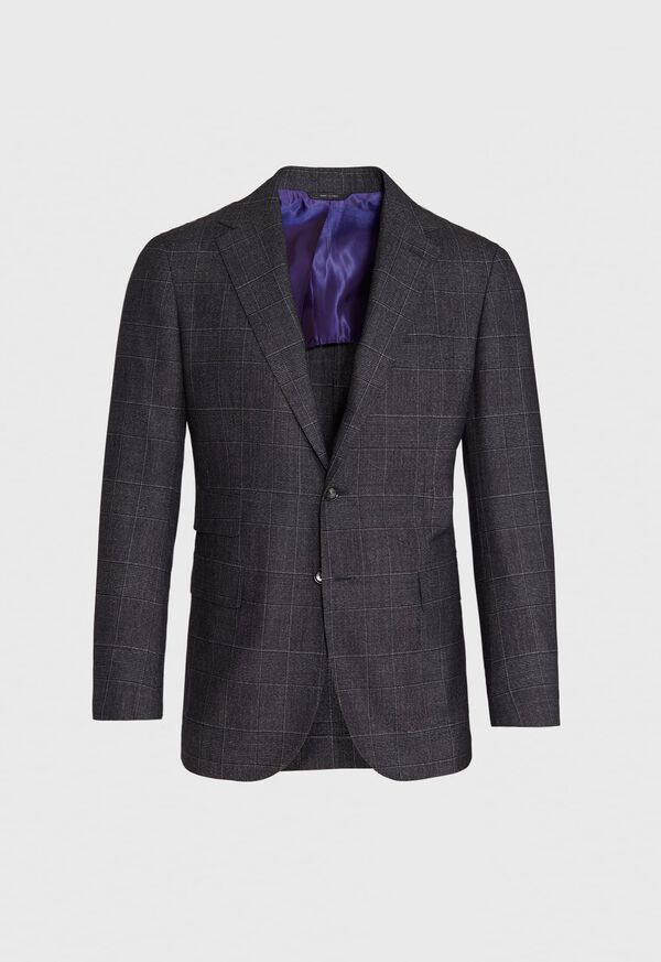 Paul Stuart Grey Plaid Suit, image 3