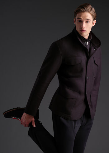 Paul Stuart Wool Jersey Blazer with Gilet