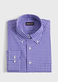 Paul Stuart Cotton Classic Gingham Sport Shirt, thumbnail 1