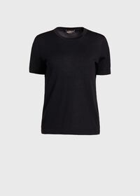 Paul Stuart Short Sleeve Wool Crewneck Sweater, thumbnail 1