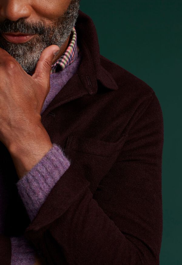 Paul Stuart Cashmere Shirt Jacket, image 4