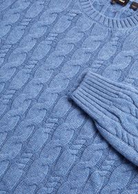 Paul Stuart Wool Blend Cable Sweater, thumbnail 2