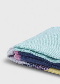 Paul Stuart Melange Color Block Crew Sock, thumbnail 2