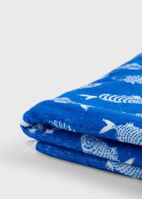 Paul Stuart Fish Motif Beach Towel, thumbnail 3