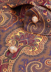 Paul Stuart Custom Paisley Print Shirt, thumbnail 2