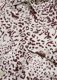 Paul Stuart Printed Silk Dress, thumbnail 2