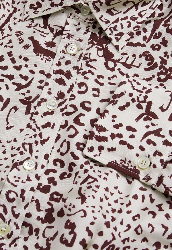 Paul Stuart Printed Silk Dress, image 2