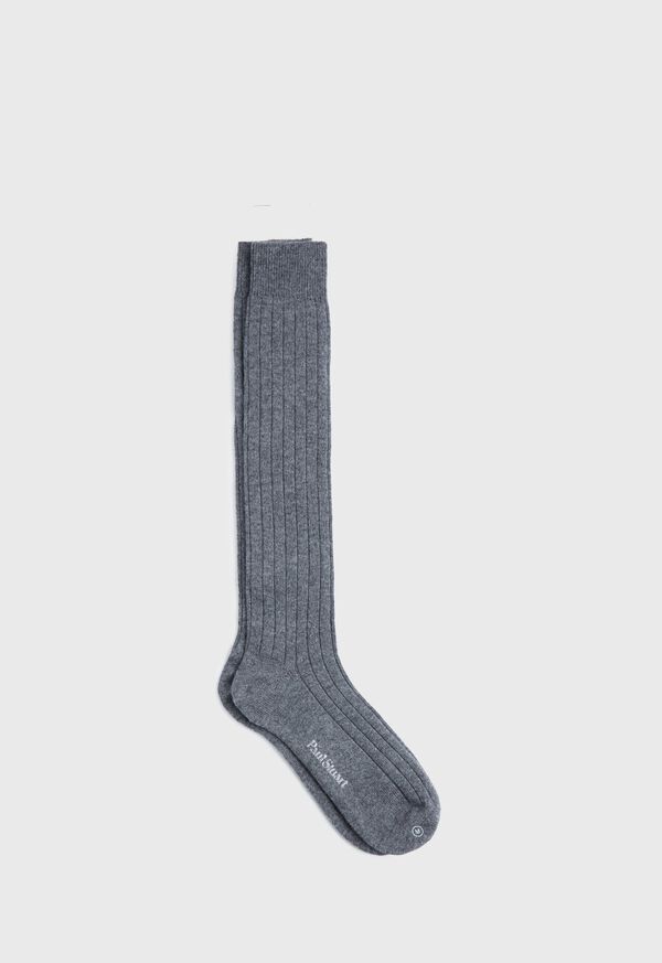 Paul Stuart Cashmere Ribbed Sock