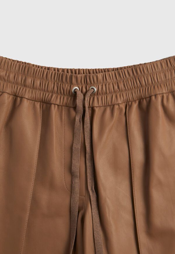 Paul Stuart Leather Pull On Pant, image 2