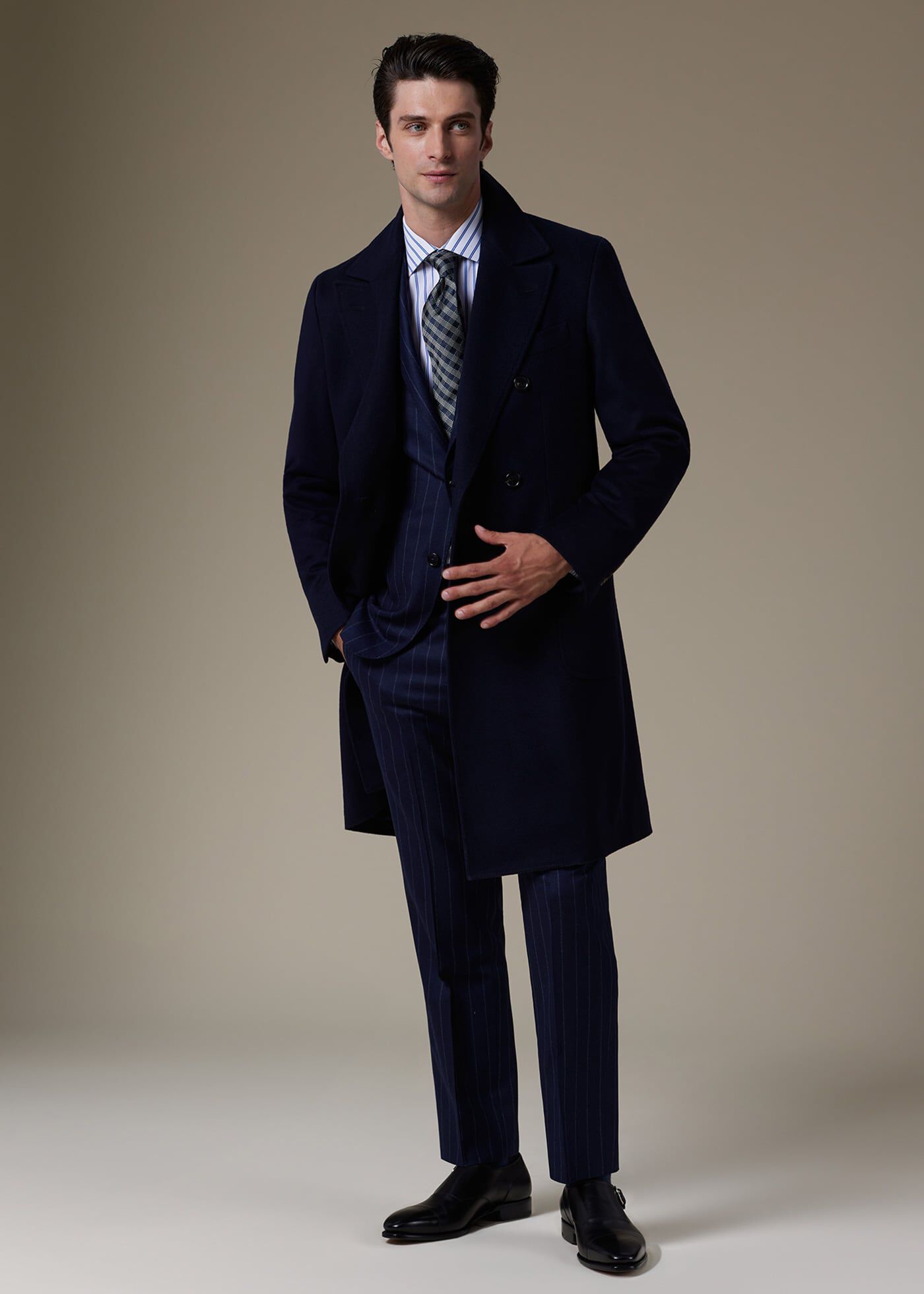Water resistant wool coat store