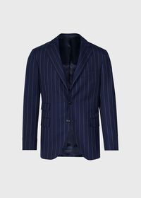 Paul Stuart All Year Wool Pinstripe Suit, thumbnail 2