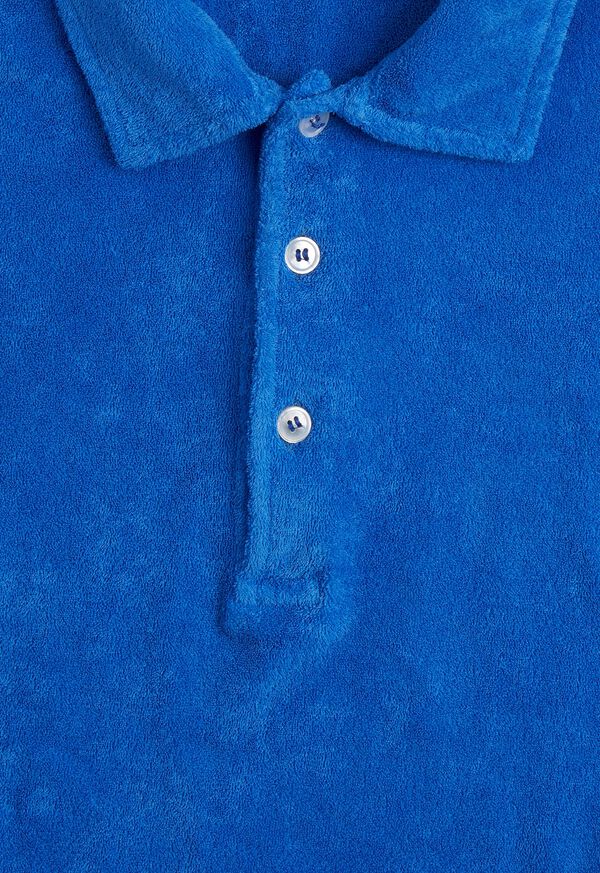 Paul Stuart Terry Cloth Polo Shirt, image 3