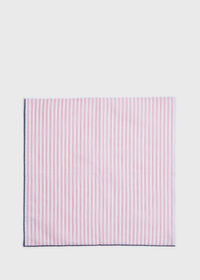 Paul Stuart Wide Bengal Stripe Pocket Square, thumbnail 2