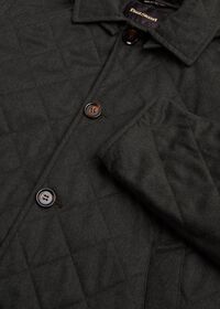 Paul Stuart Quilted Barn Coat with Hood, thumbnail 5