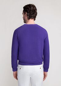 Paul Stuart Washed Rice Stitch V-Neck Sweater, thumbnail 3