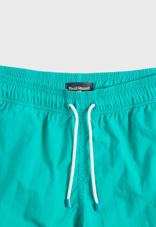 Paul Stuart Nylon Solid Color Swim Trunk, image 2