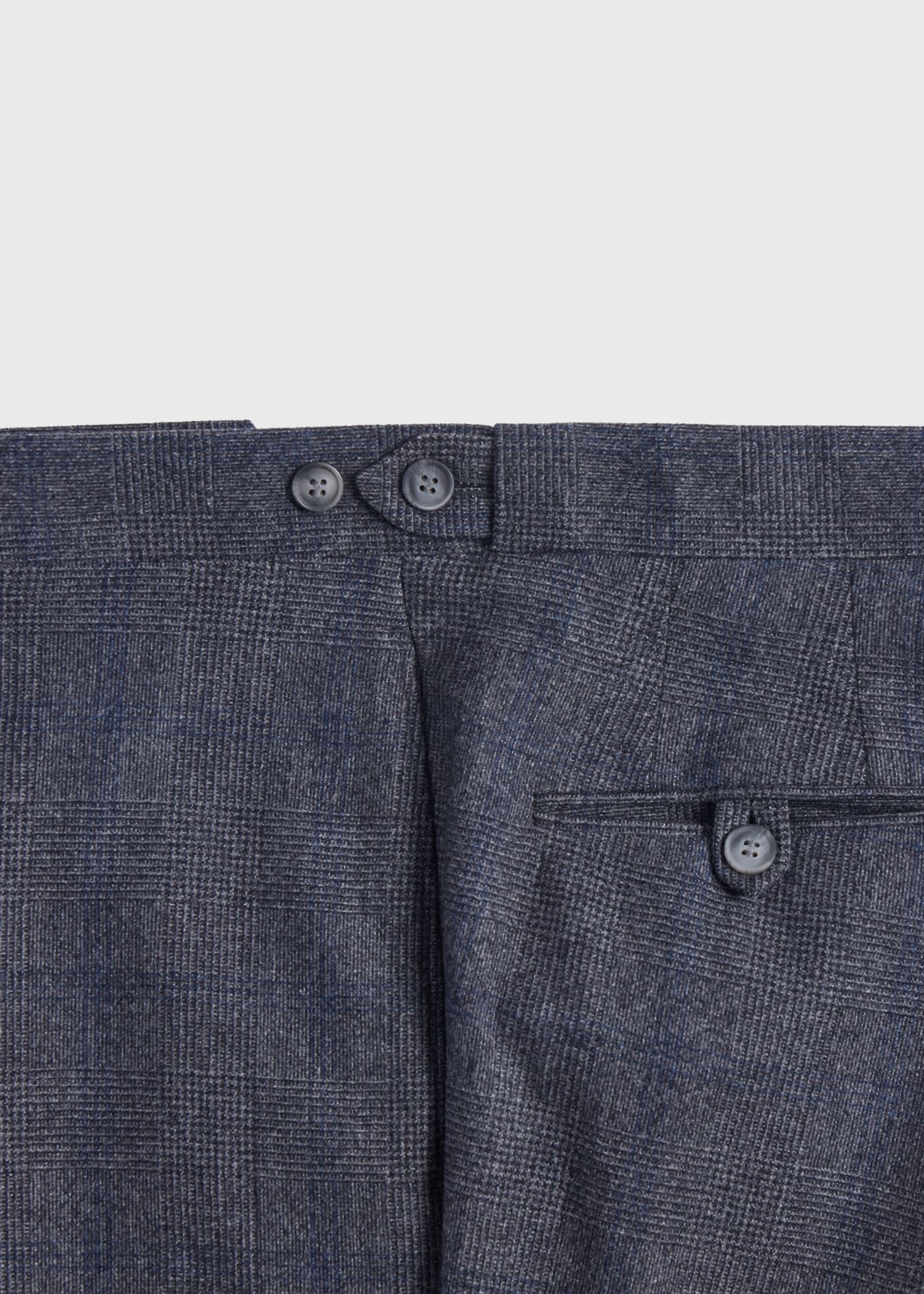 Wool & Cashmere Plaid Paul Suit