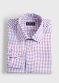 Paul Stuart Cotton Tattersall Sport Shirt, thumbnail 1