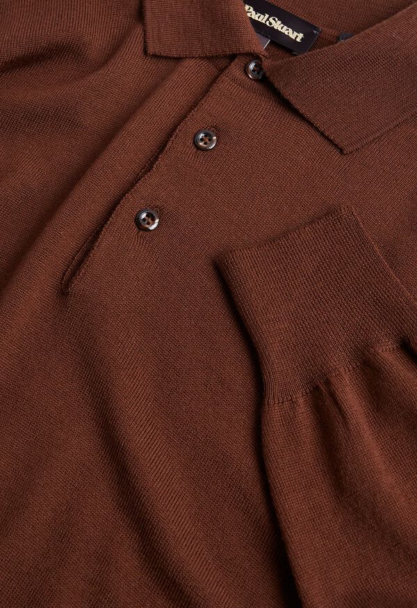 Paul Stuart Merino Wool Polo, image 2